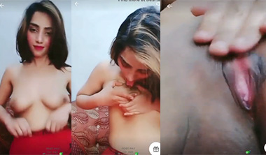 Hot Pakistani TikToker Mishoo Khalifa Bib Boobs