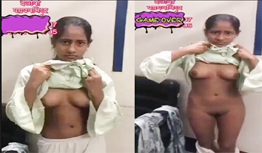 Desi  Girl Nude Boob Show To Owner Hot Pussy