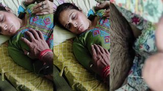 Sleeping Indian Mom Boobs Secretly Pressed By Son Update