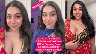 Indian Nri Influencer AKA Vishakha Pussy Masterbation