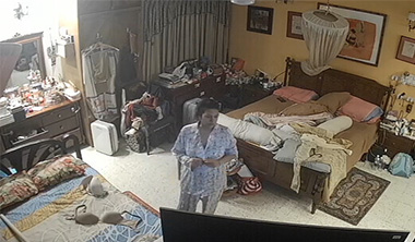Indian Bhabhi Changing Her Drees In Room CCTV Video HD