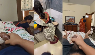 Mallu Maid Aunty Watches Me Flash Dick Leak Nude Viral