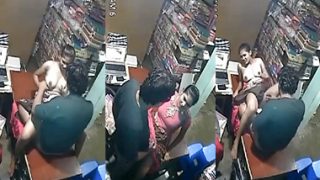 Tamil Girl Affair With Shop Owner Fucking CCTV Captured Viral